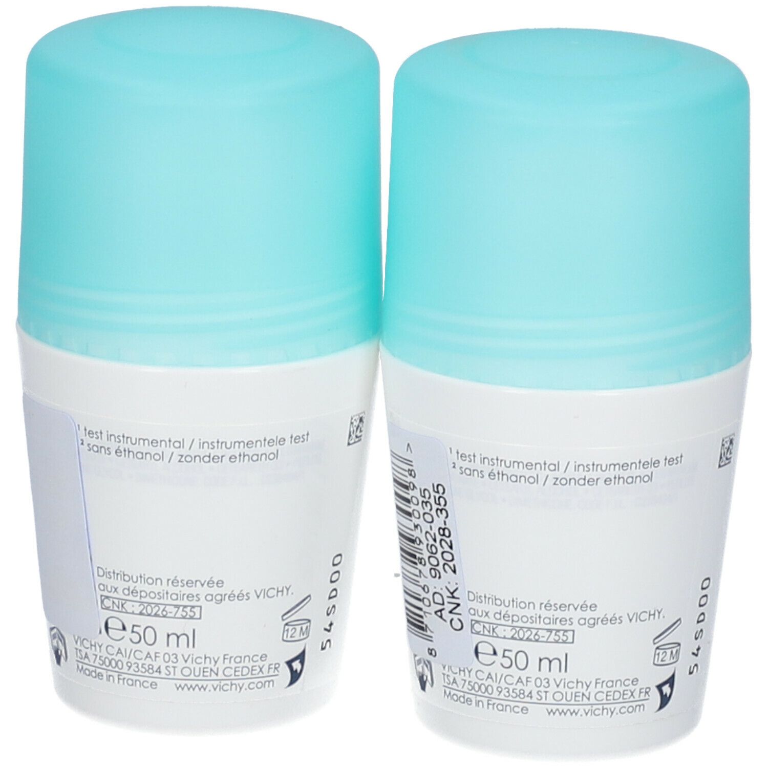 Vichy Déodorant Anti-Odeurs Duo Promo 2de -50%