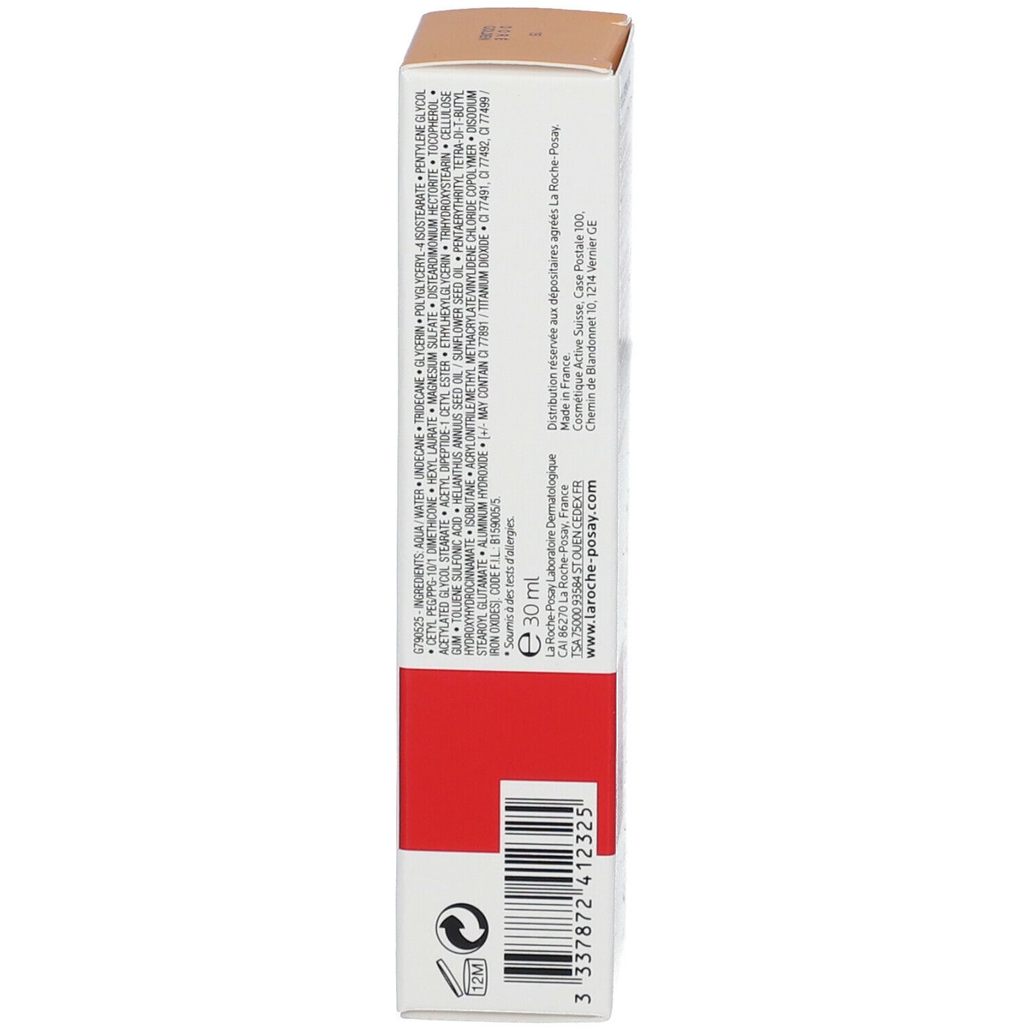 LA ROCHE POSAY TOLERIANE Teint fluide SPF25 Doré n° 15