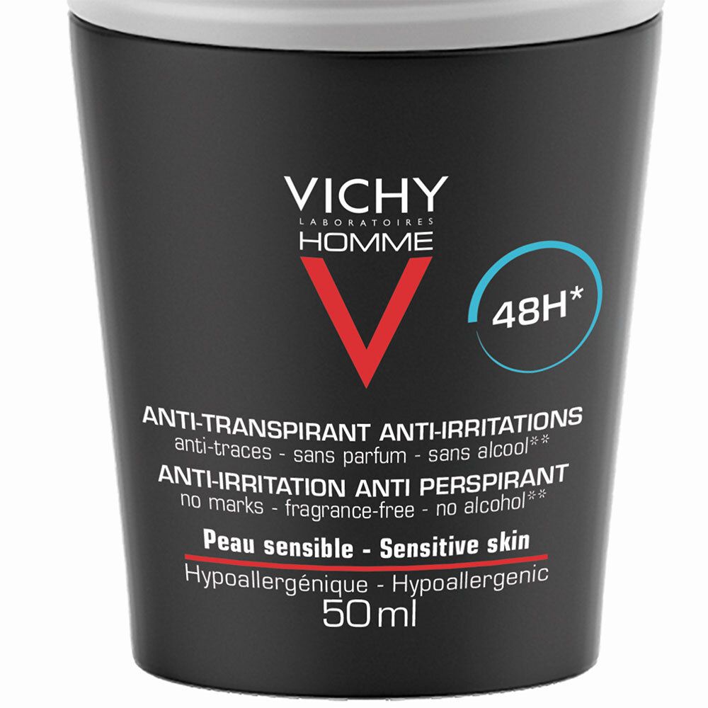 Vichy Homme Deodorant Sensitive Skin 48h