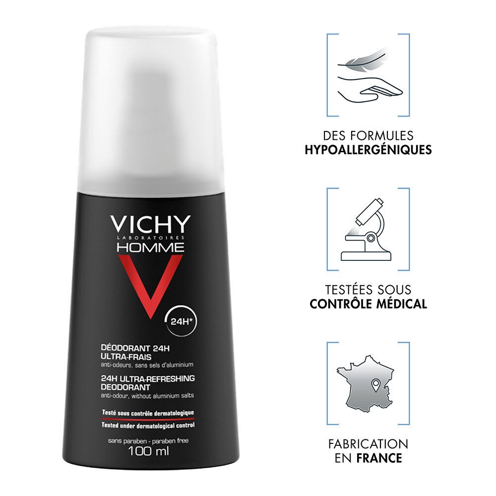 VICHY Homme Deodorant 24h Spray
