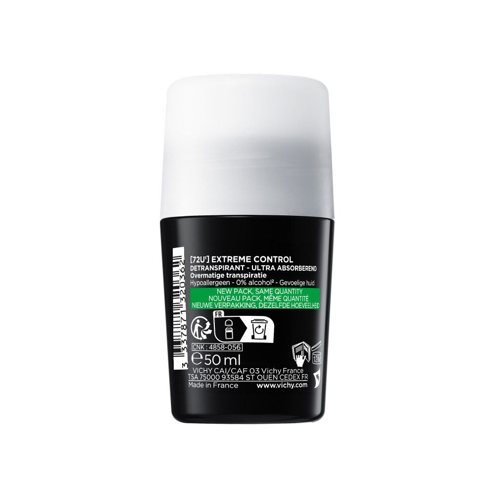 Vichy Homme Deodorant Anti-Transpirant 72h