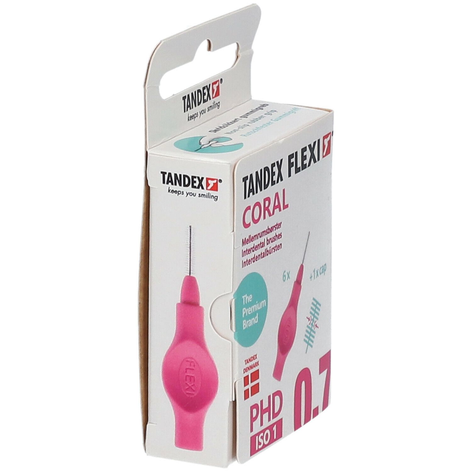 TANDEX FLEXI® Interdentale Borstel Fuchsia Micro Fine 2.50 mm / 0.70 mm