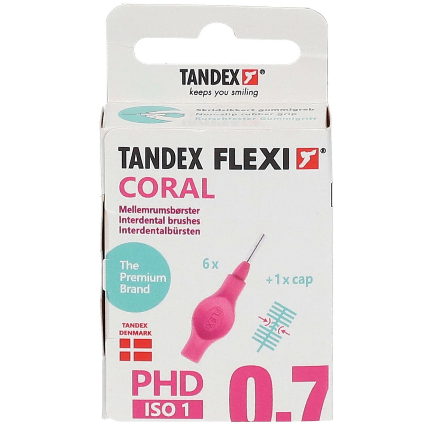 TANDEX FLEXI® Interdentale Borstel Fuchsia Micro Fine 2.50 mm / 0.70 mm