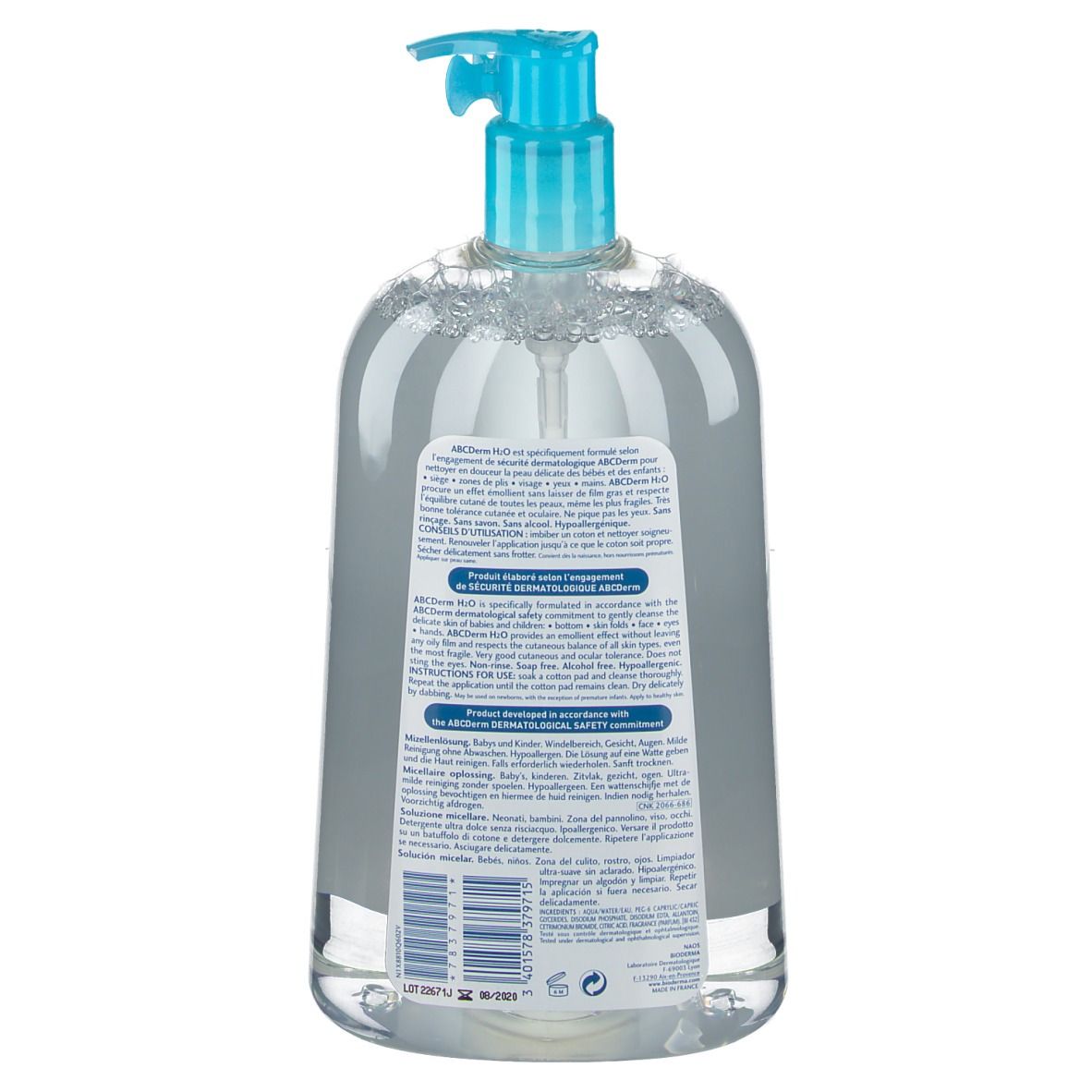 BIODERMA ABCDerm H2O Solution Micellaire