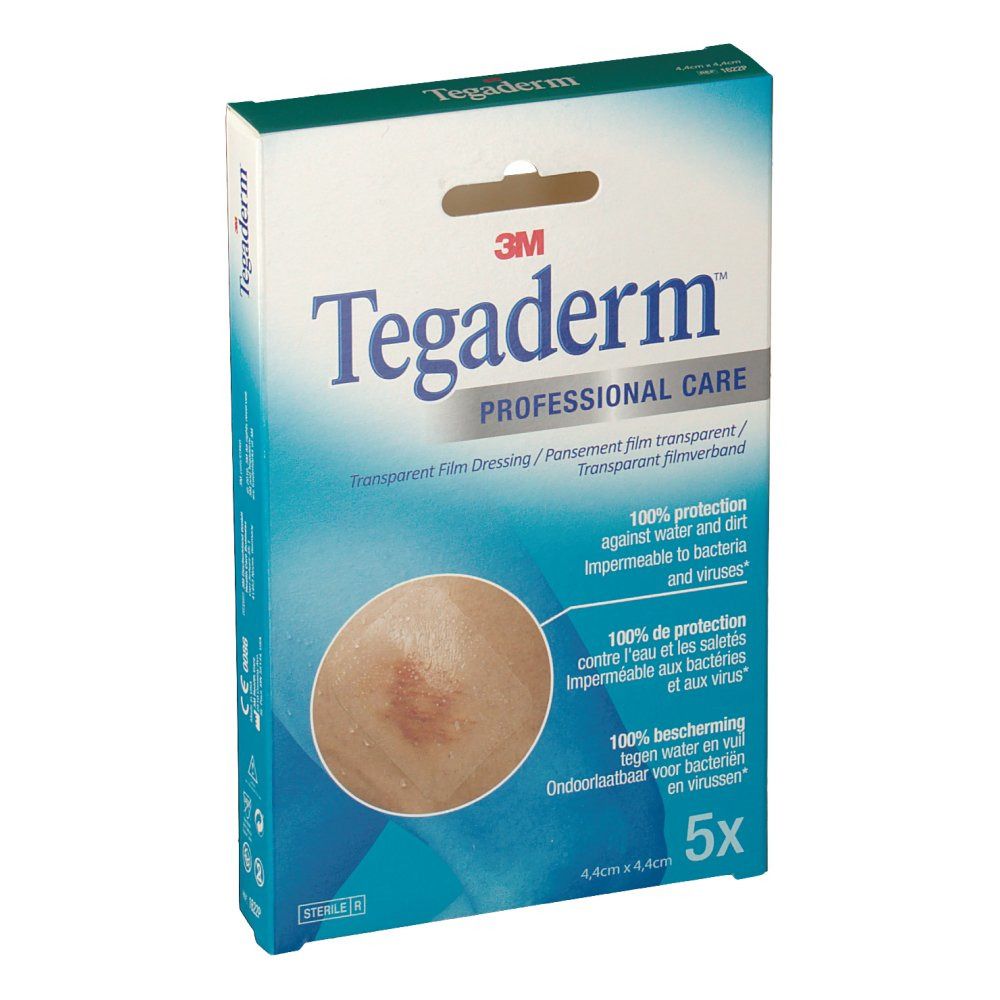 3M Tegaderm™ Pansement transparent 4 x 4 cm