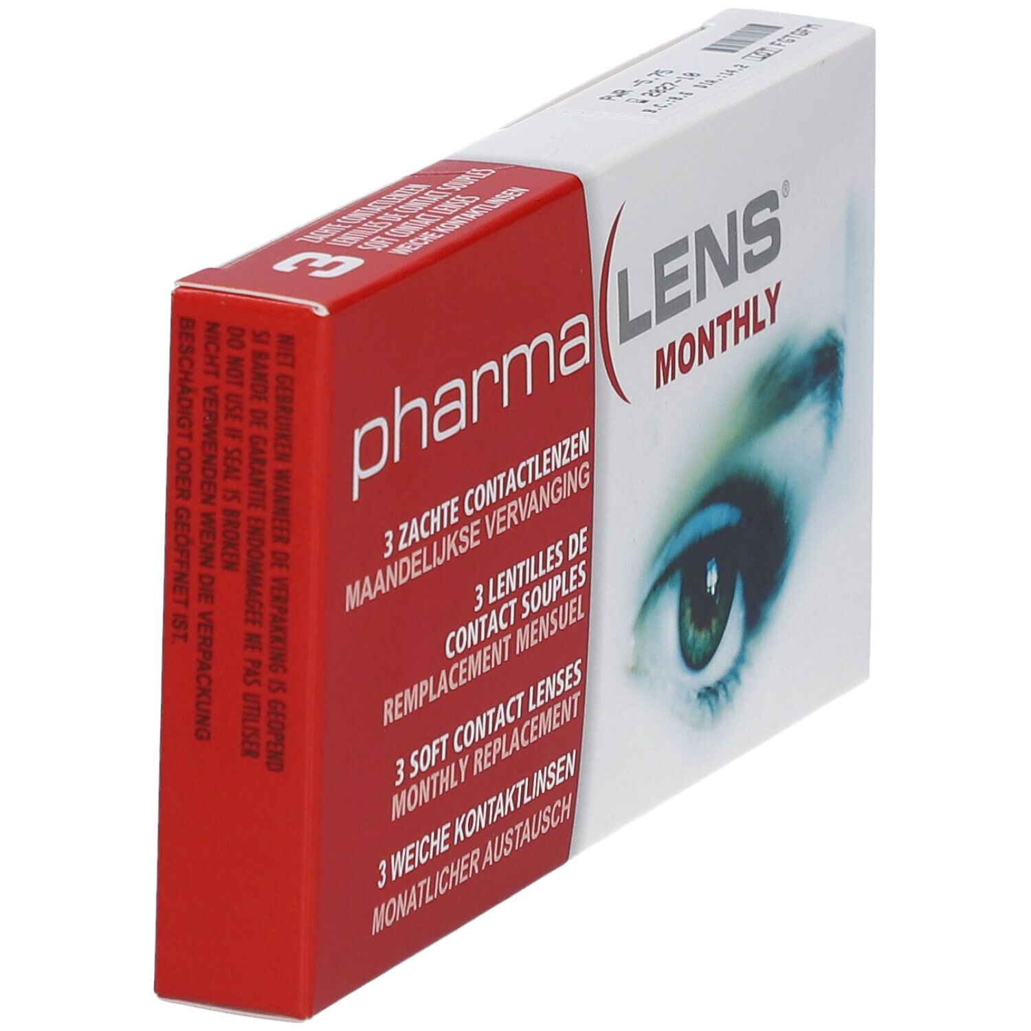 pharmaLENS® MONTHLY Lentilles -5.75