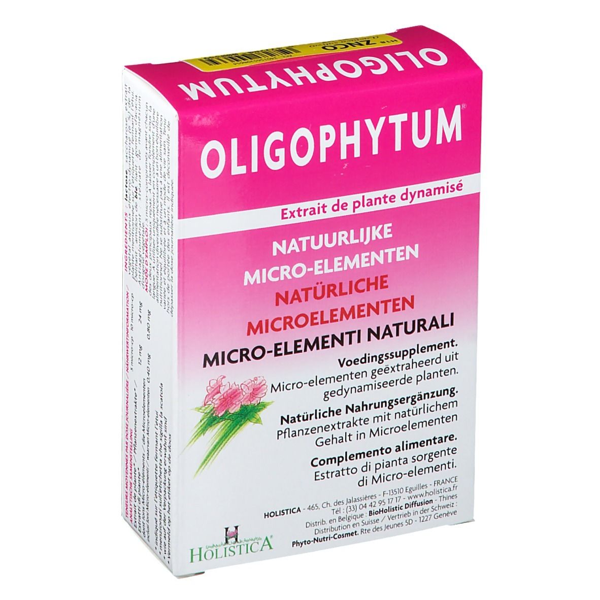 HOLISTICA® OLIGOPHYTUM® MICRO-ÉLÉMENTS VÉGÉTAUX Laitue