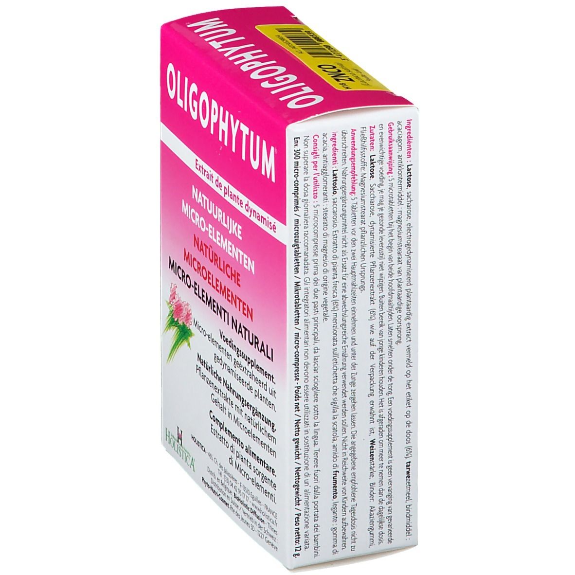 HOLISTICA® OLIGOPHYTUM® MICRO-ÉLÉMENTS VÉGÉTAUX Laitue