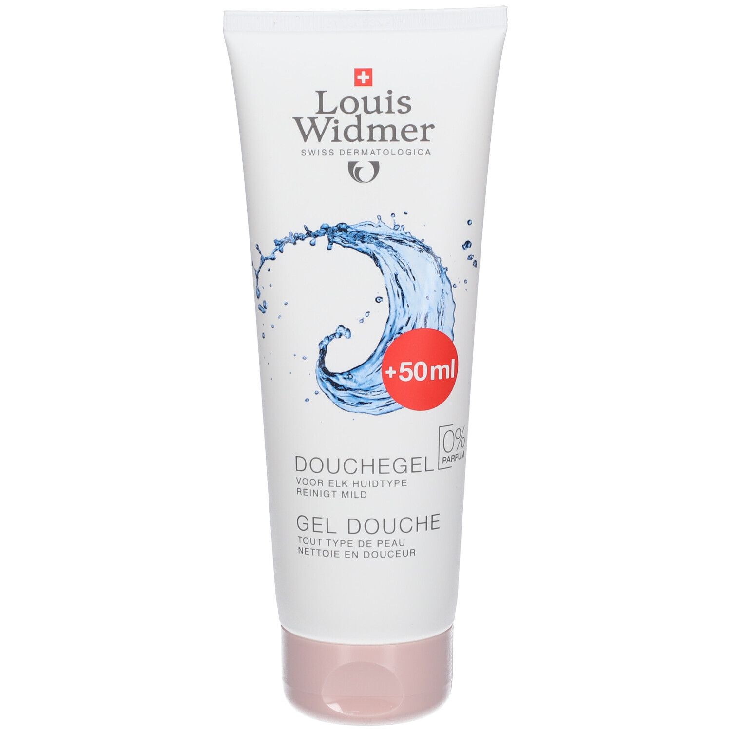 Louis Widmer Gel Douche sans parfum 250 ml Redcare Pharmacie