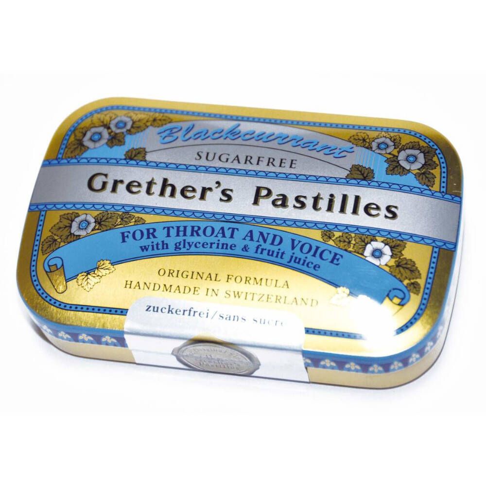 GRETHER'S PASTILLES Cassis sans sucre