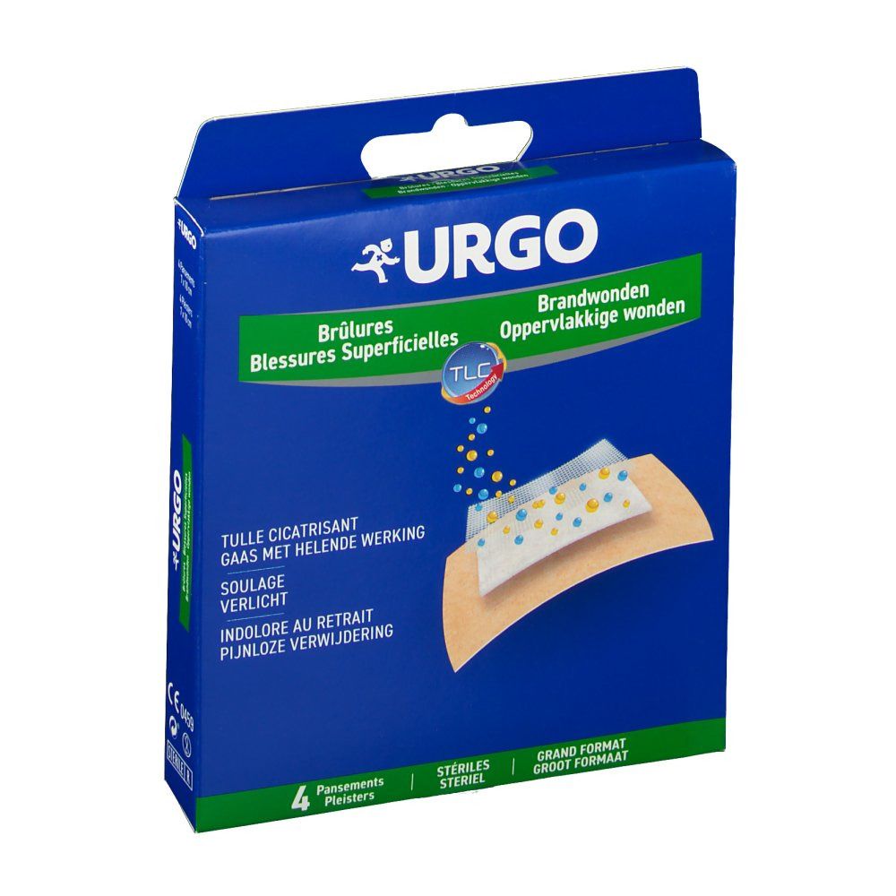 URGO Pansements brûlures & blessures superficielles