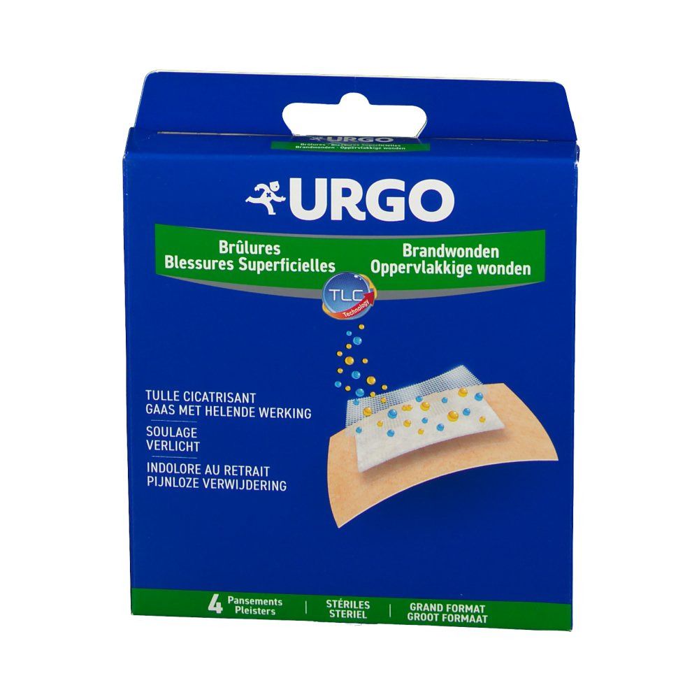 URGO Pansements brûlures & blessures superficielles