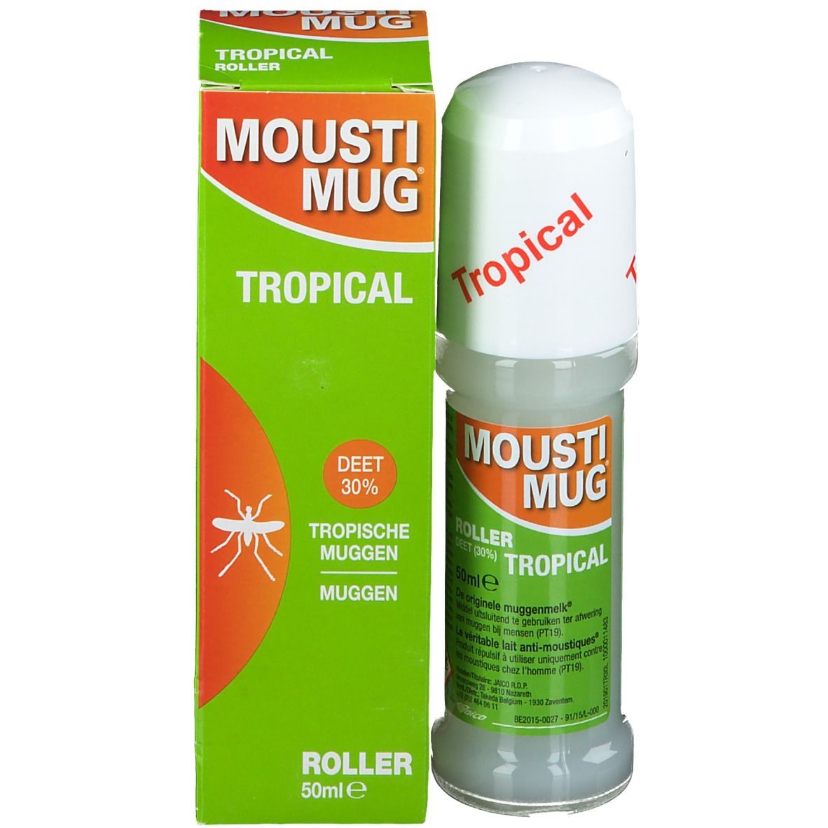 Moustimug Tropical Roller 30% DEET 50 ml - Redcare Pharmacie