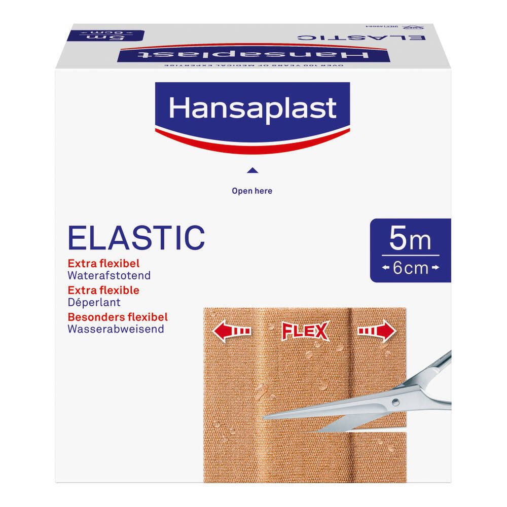 Hansaplast Elastic Extra Flexible 5 m x 6 cm