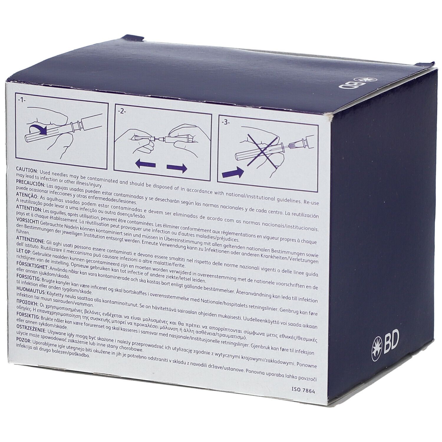 BD Microlance™3 Aiguilles 26G (0,45 x 16mm) Brun