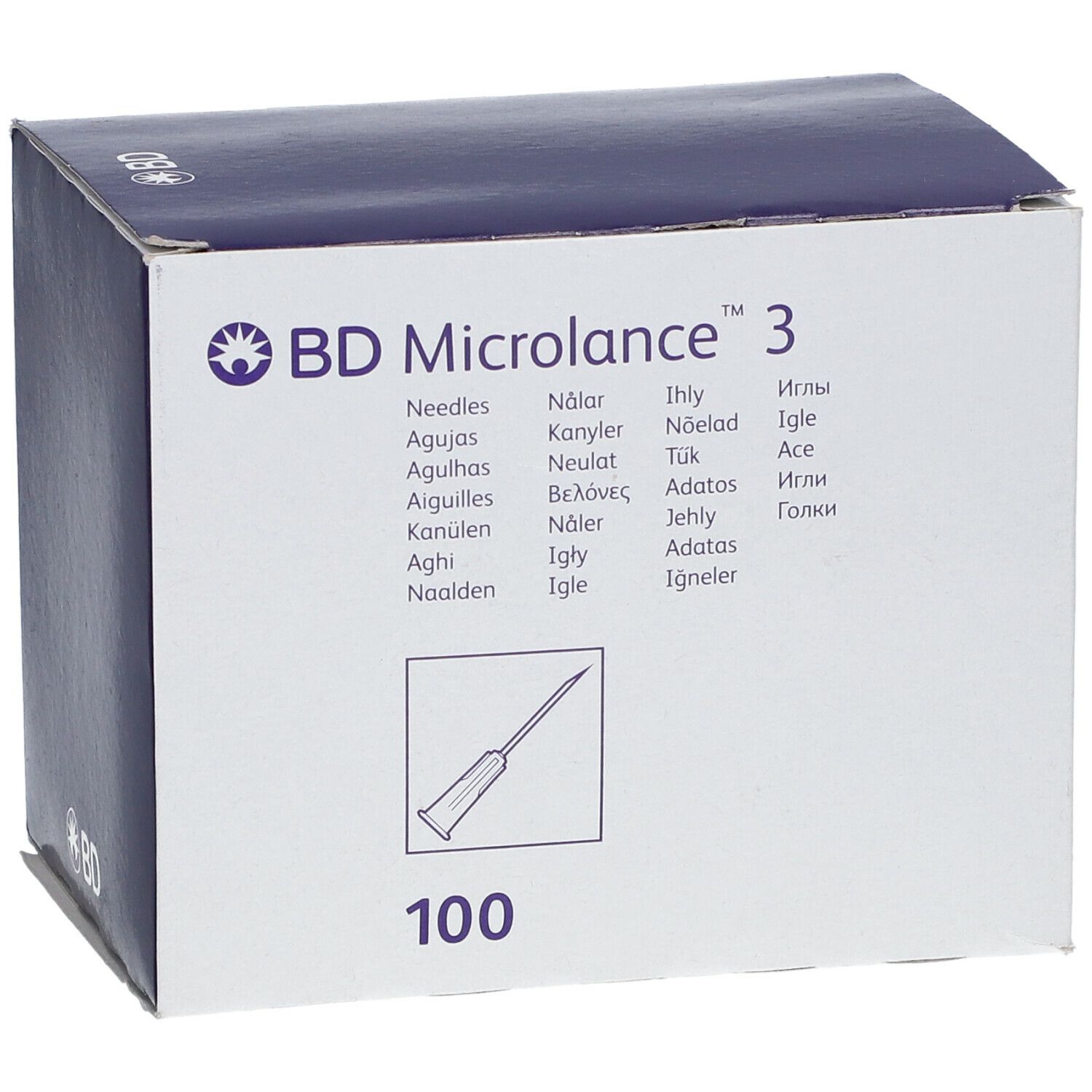 BD Microlance™3 Aiguilles 26G (0,45 x 16mm) Brun