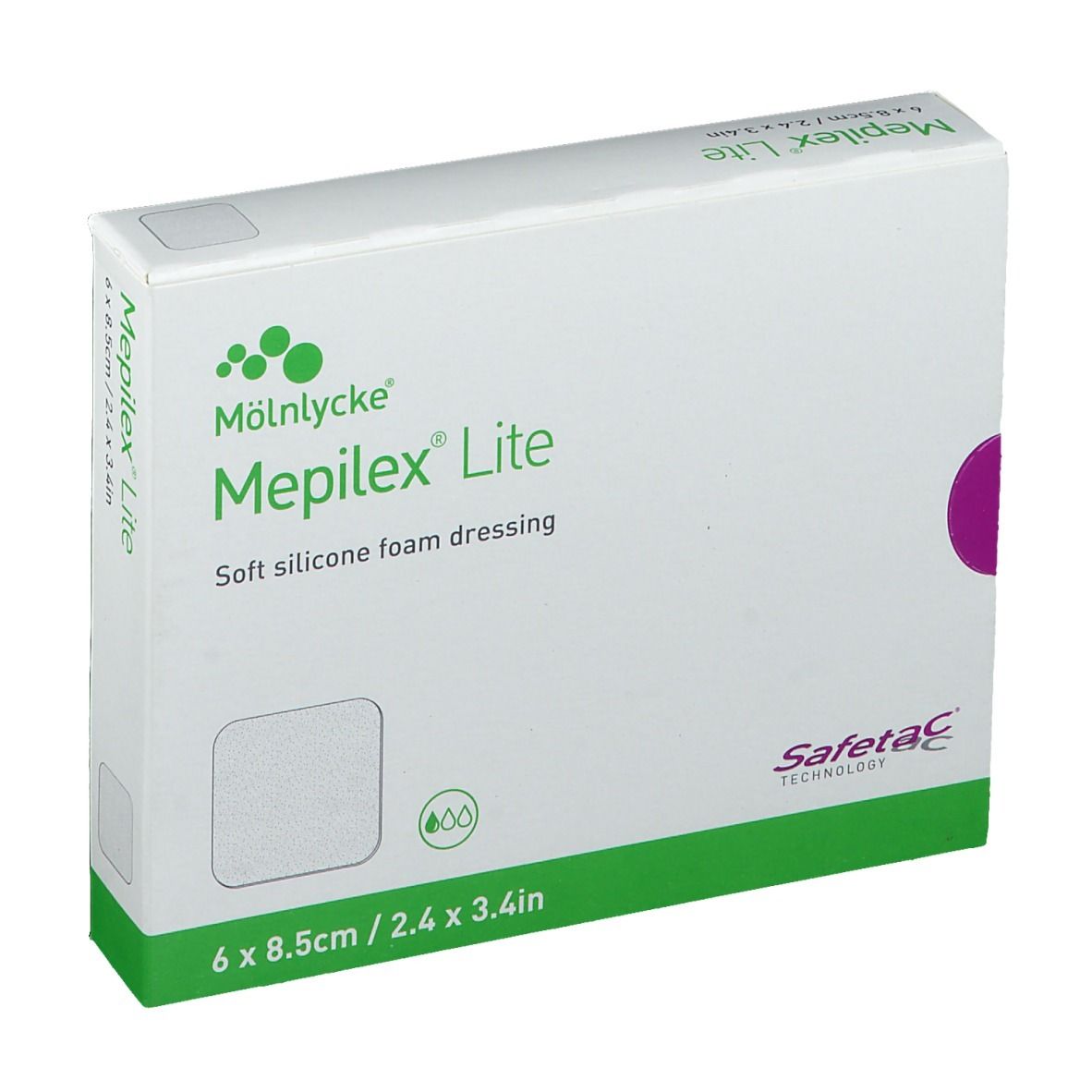 Mepilex Lite 6cm x 8,5cm