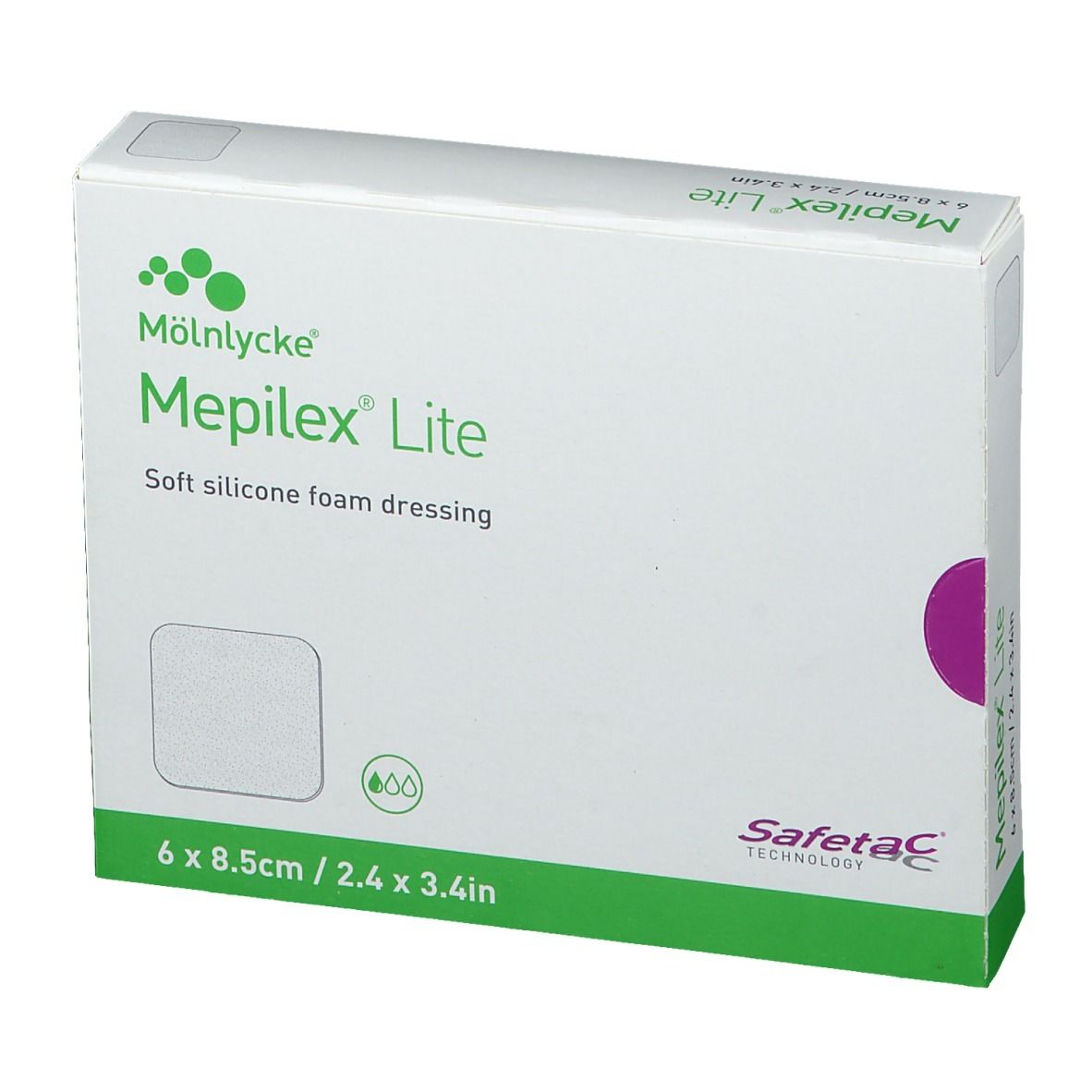 Mepilex Lite 6cm x 8,5cm