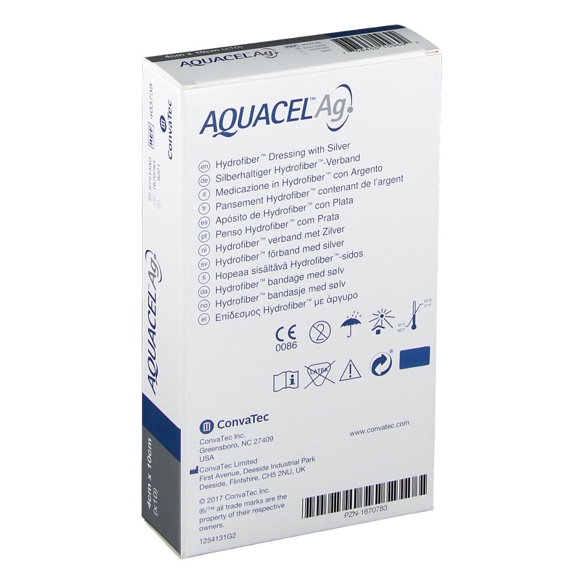 Aquacel™ AG 10 x 4 cm