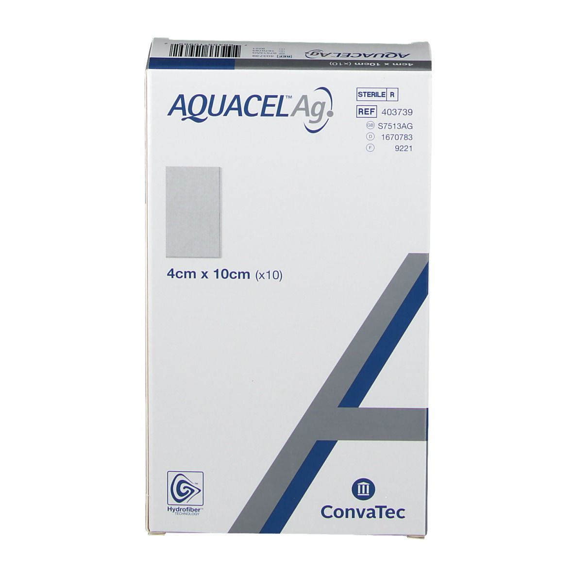 Aquacel™ AG 10 x 4 cm