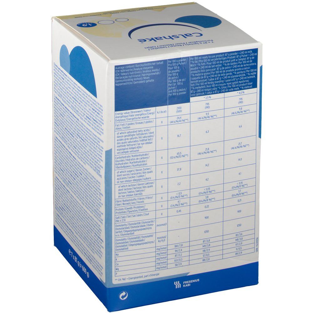 Calshake® Vanille