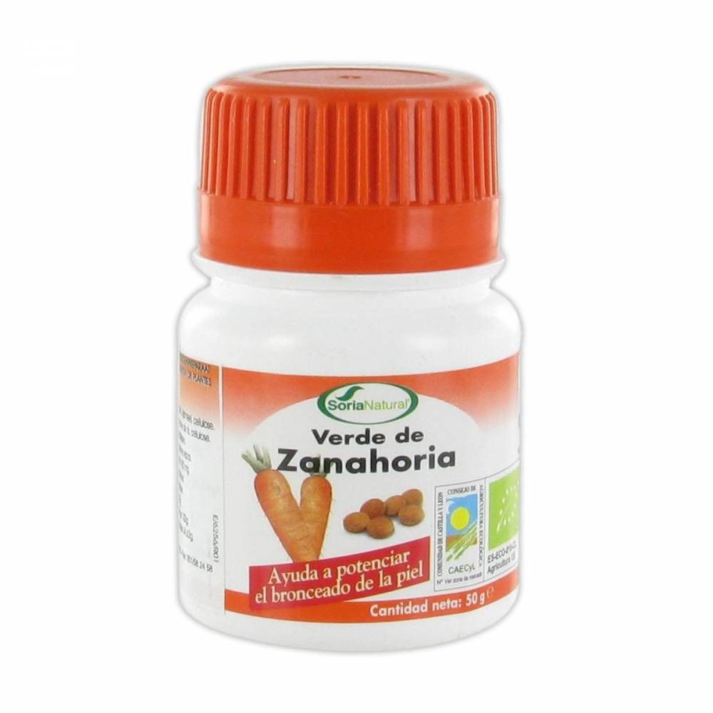 Soria Natural Verde De Zanahoria 500 mg