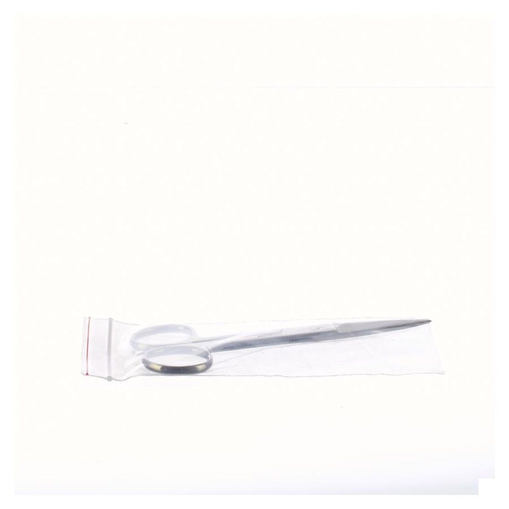 Ciseaux médicaux pointus de 14 cm, emballés dans un sachet transparent. En acier inoxydable.
