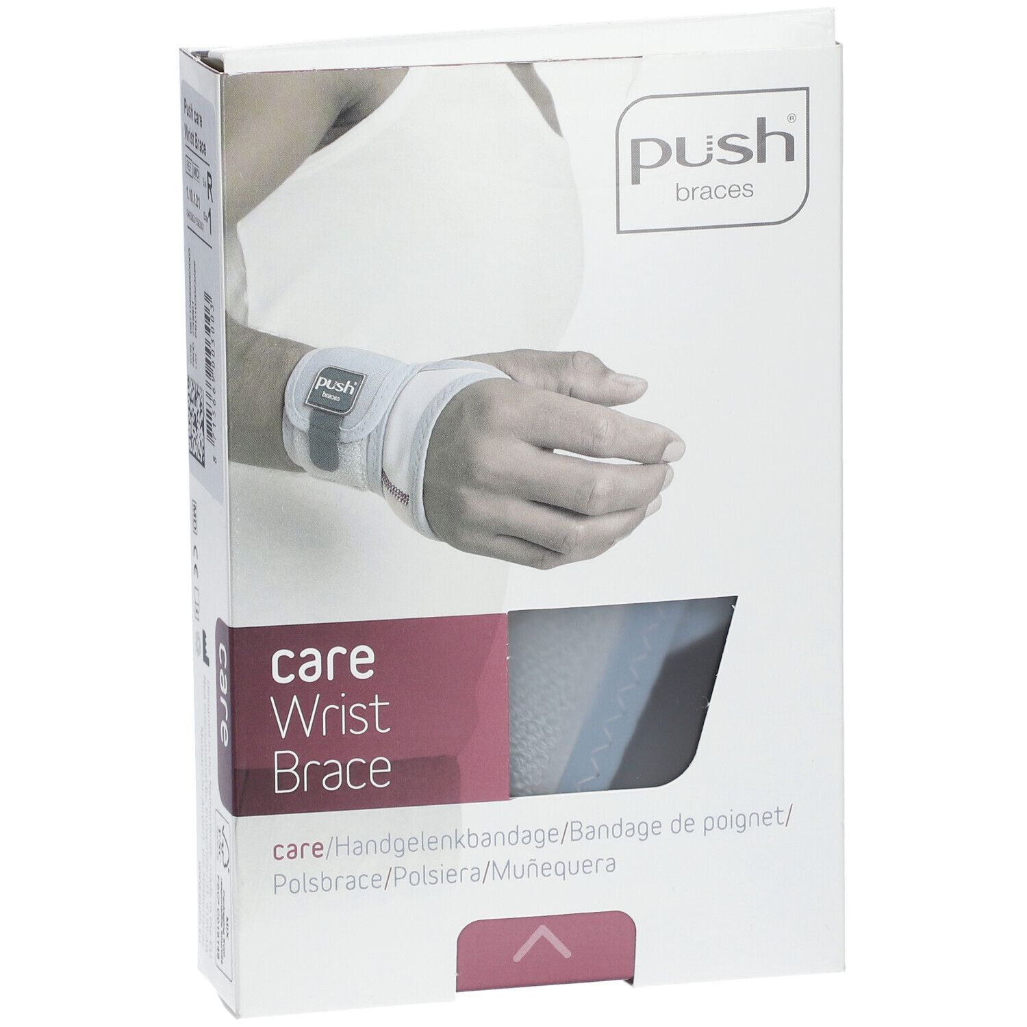 Push Care Orthèse de Poignet Droite 13-15 cm T1