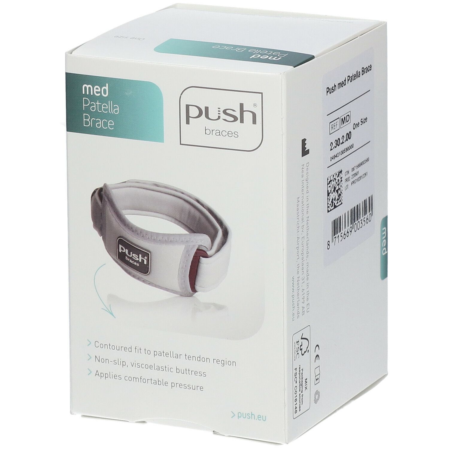 Push Med Genouillère Gauche/Droite Adaptable