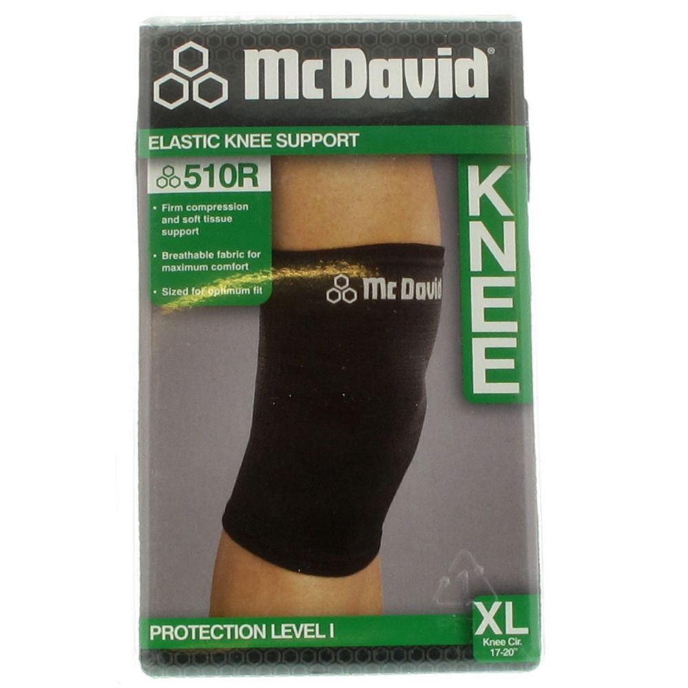 McDavid Genoullière Elastique 510  Noir Taille XL