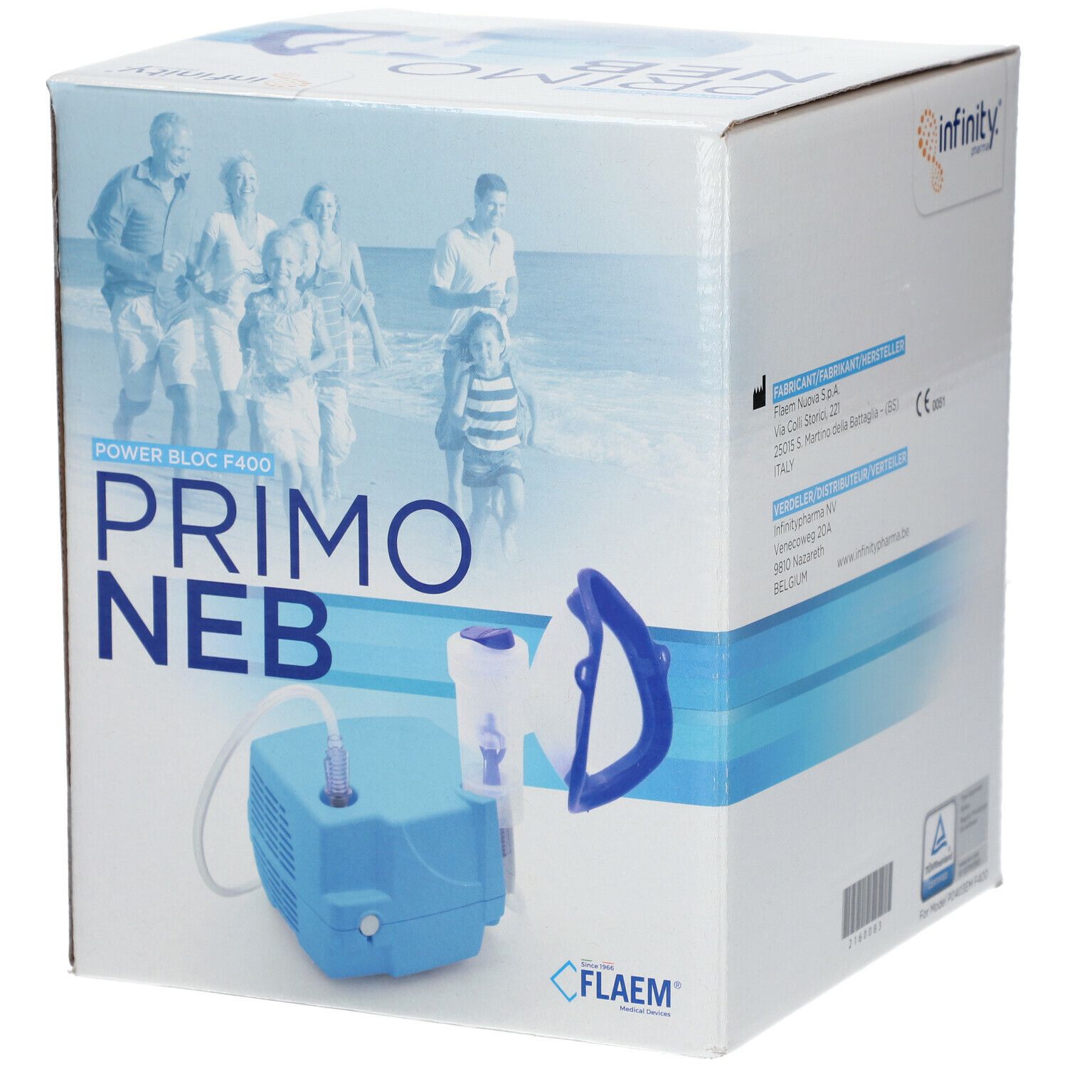 Primo-Neb Aérosol Flaem Avec Pompe Aspirante