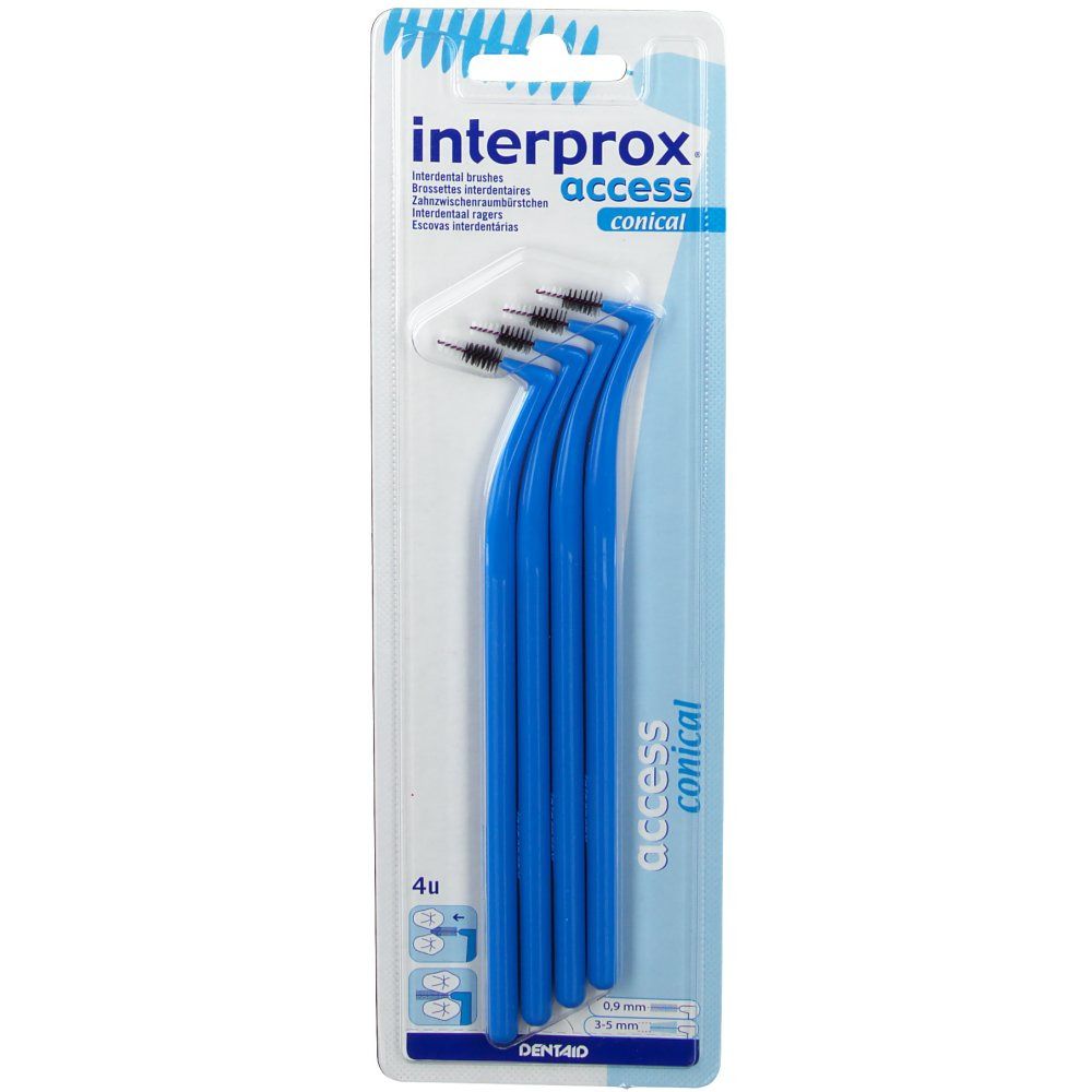 Interprox® Access Brossette Interdentaire Conique Bleue