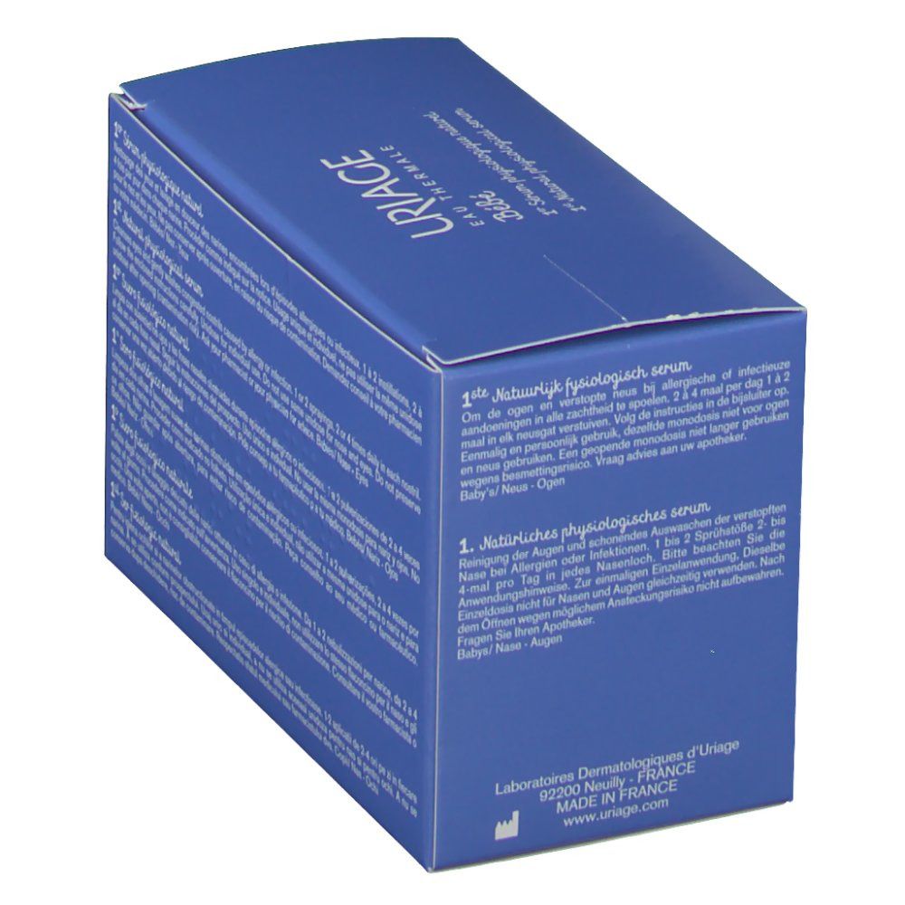 Uriage Isophy Physiologique Sérum Naturel