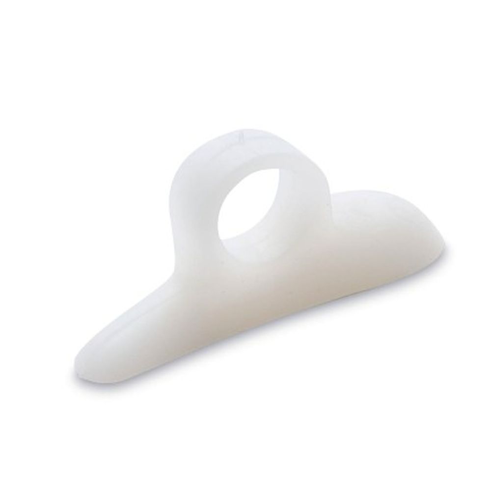 Bota Coussinet pour Orteils Marteau Droit M 0704 : Coussinet en gel blanc avec boucle pour orteil.