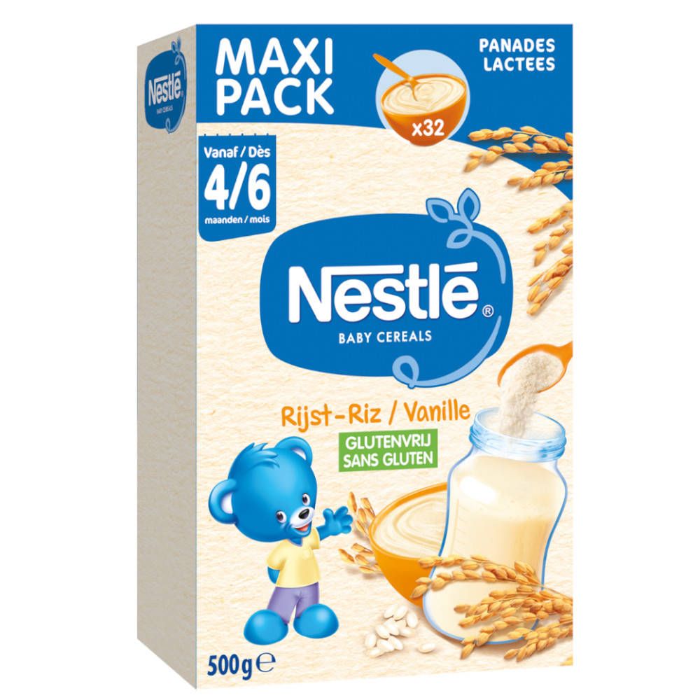 Nestlé® Baby Cereals Riz-Vanille