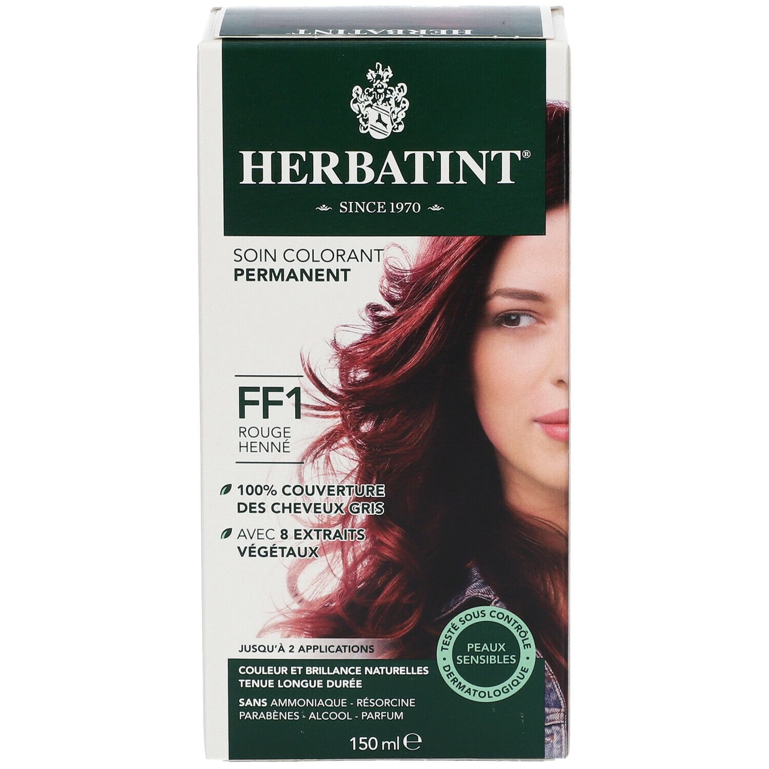 HERBATINT® Gel Colorant Permanent FF1 Rouge Henné
