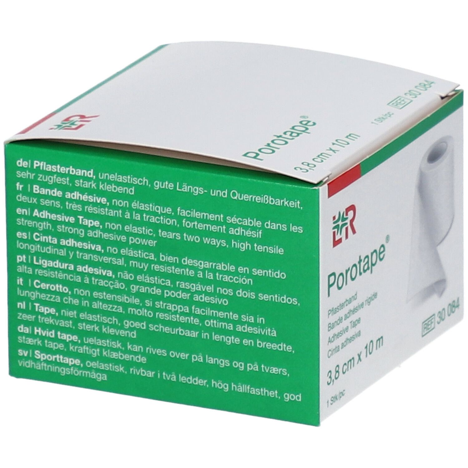 Lohmann & Rauscher Porotape® Bande adhésive rigide 3,8 cm x 10 m