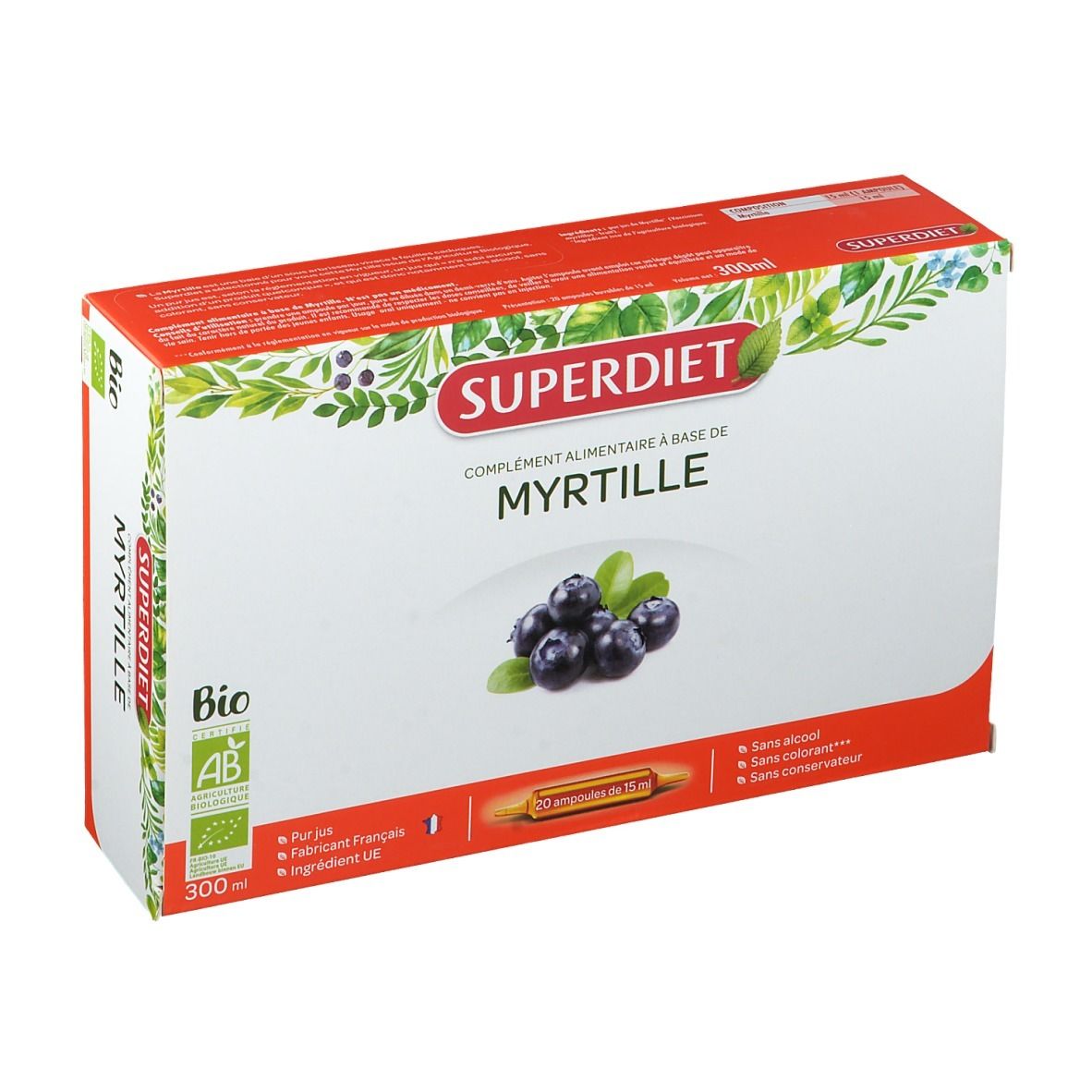 Super Diet Myrtille Bio
