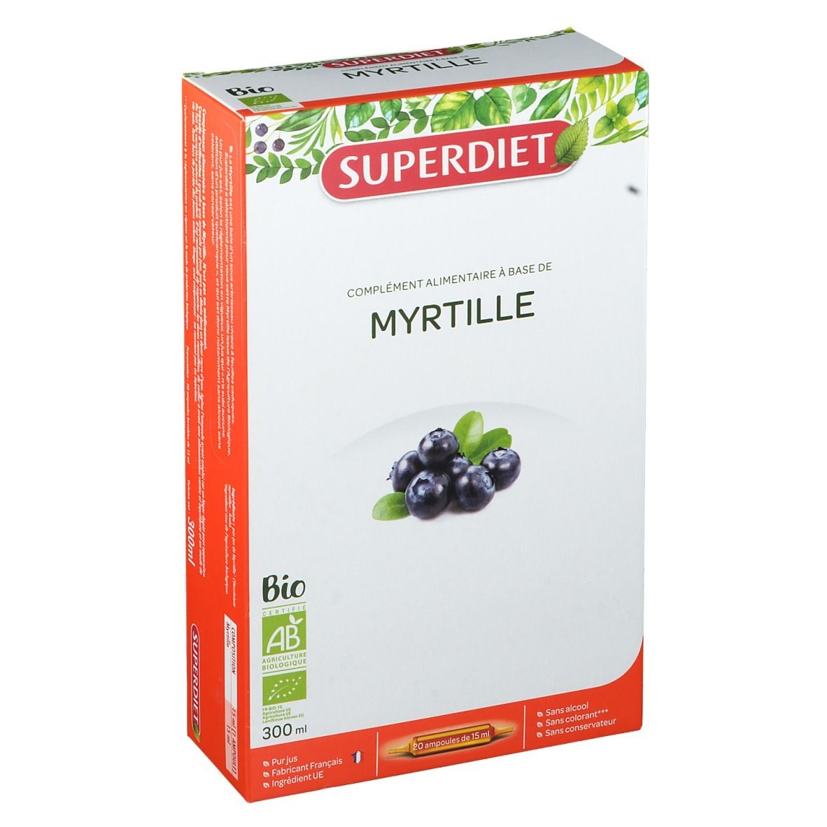 Super Diet Myrtille Bio