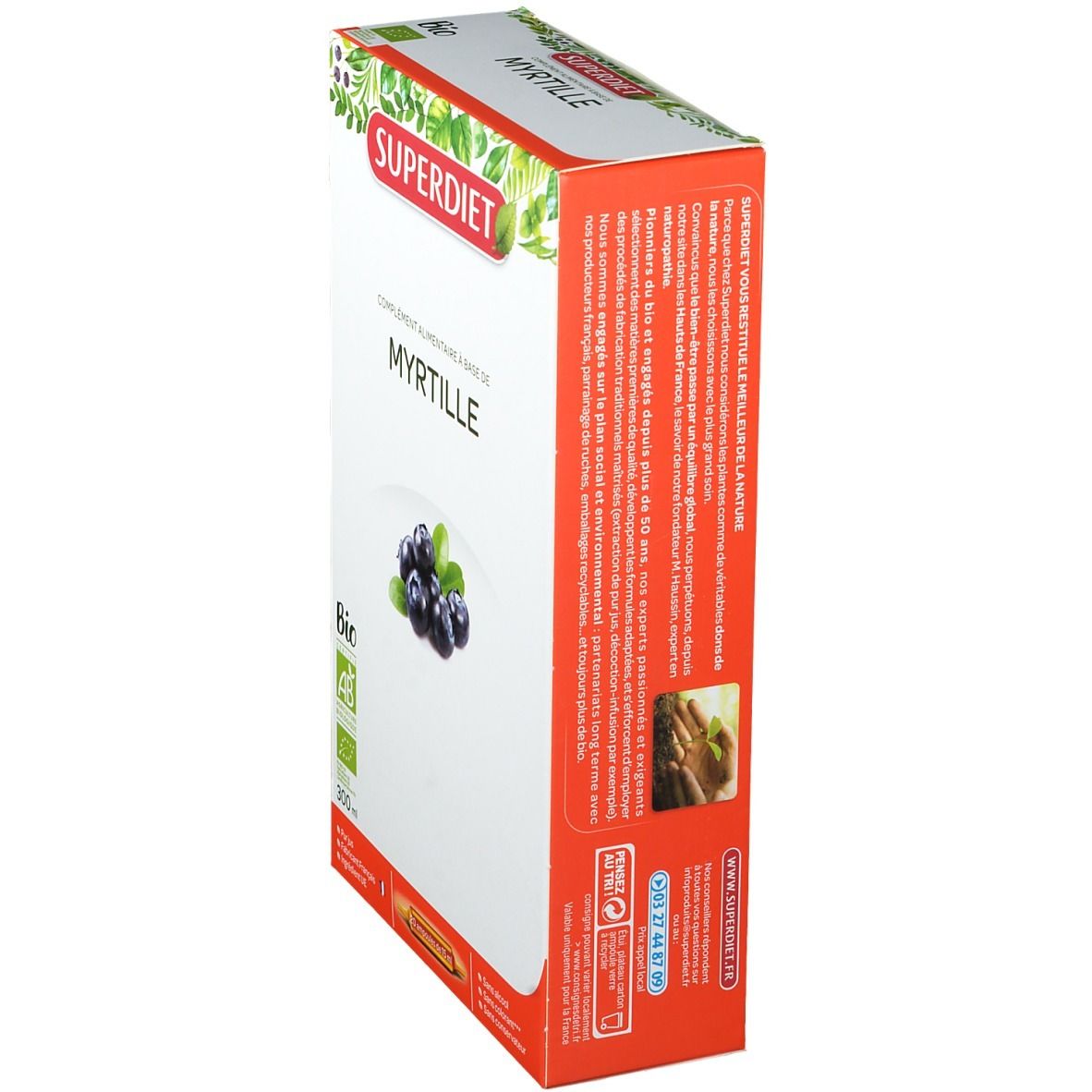 Super Diet Myrtille Bio