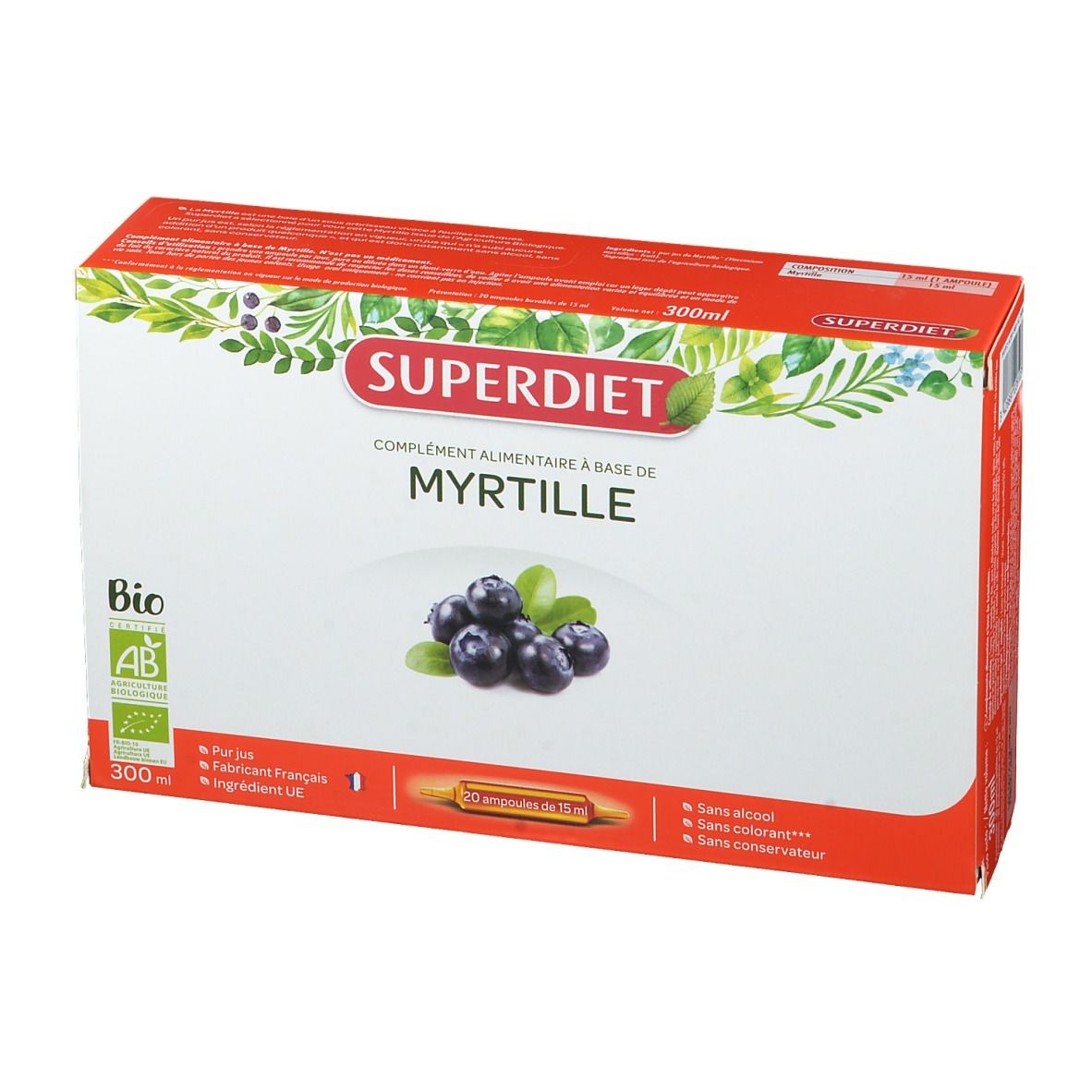 Super Diet Myrtille Bio