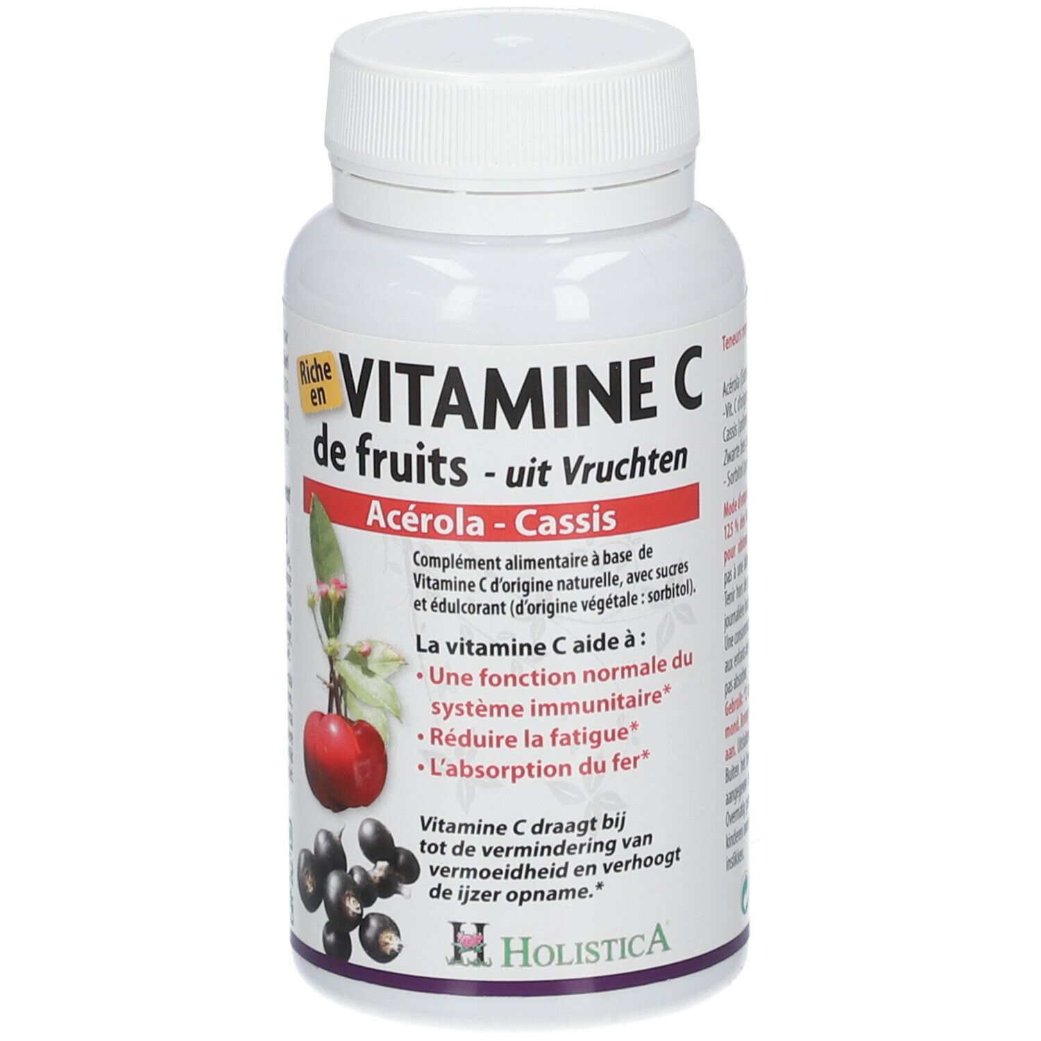 HOLISTICA® VITAMINE C de fruits