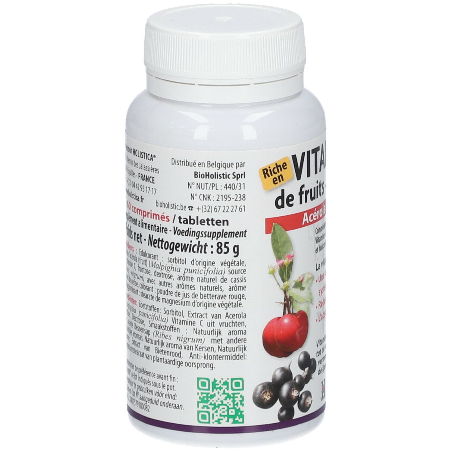 HOLISTICA® VITAMINE C de fruits
