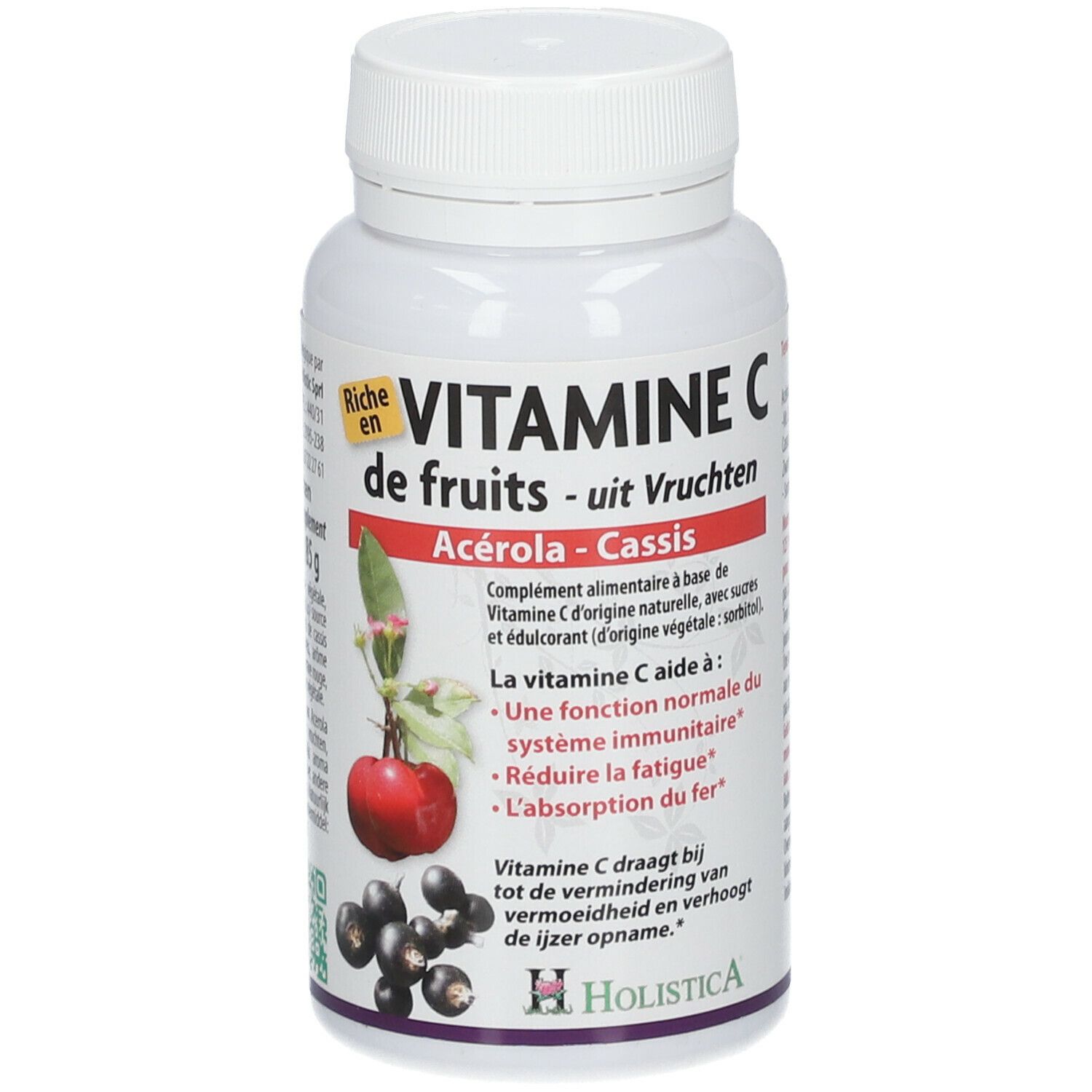 HOLISTICA® VITAMINE C de fruits
