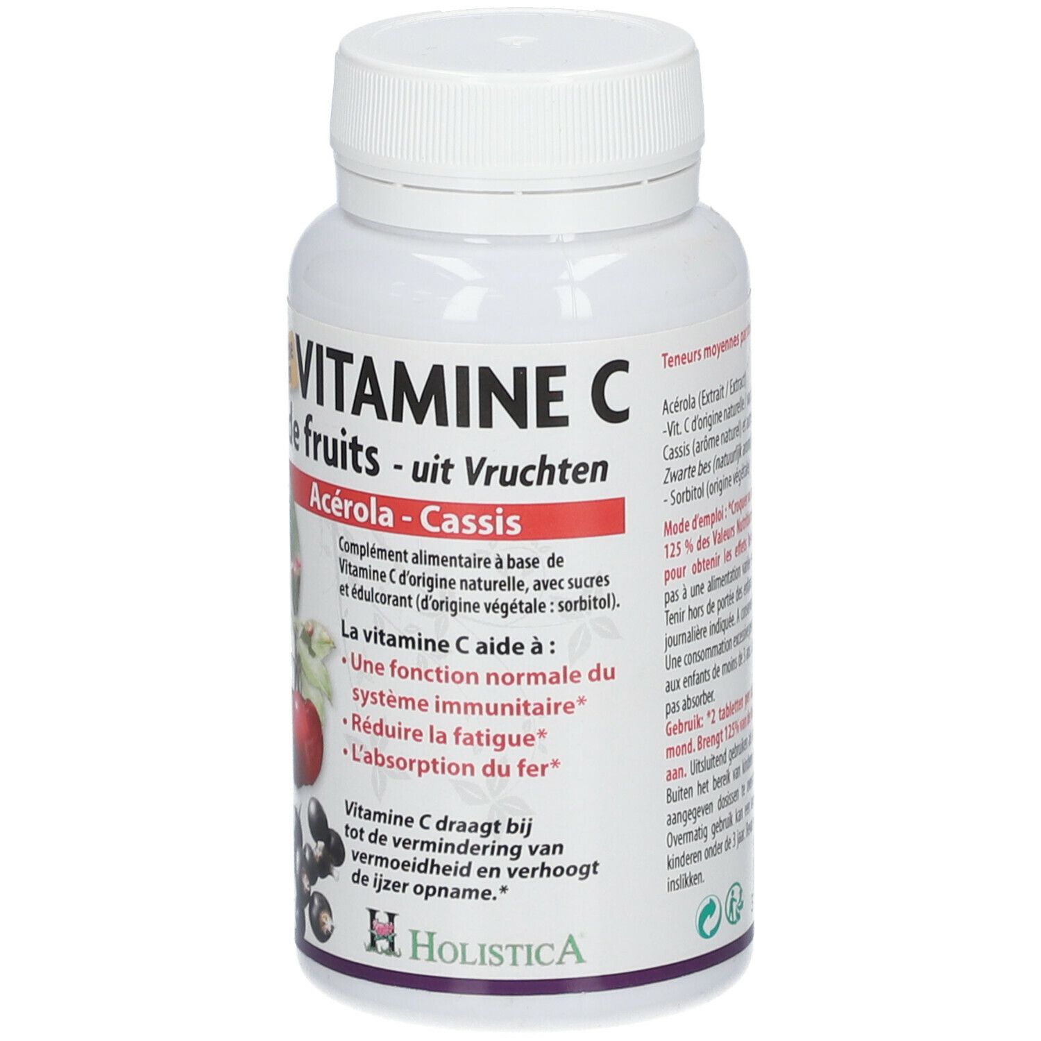 HOLISTICA® VITAMINE C de fruits