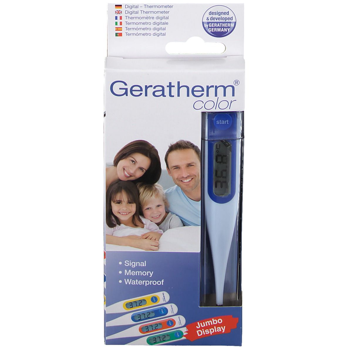 Geratherm Color Thermomètre Digitale