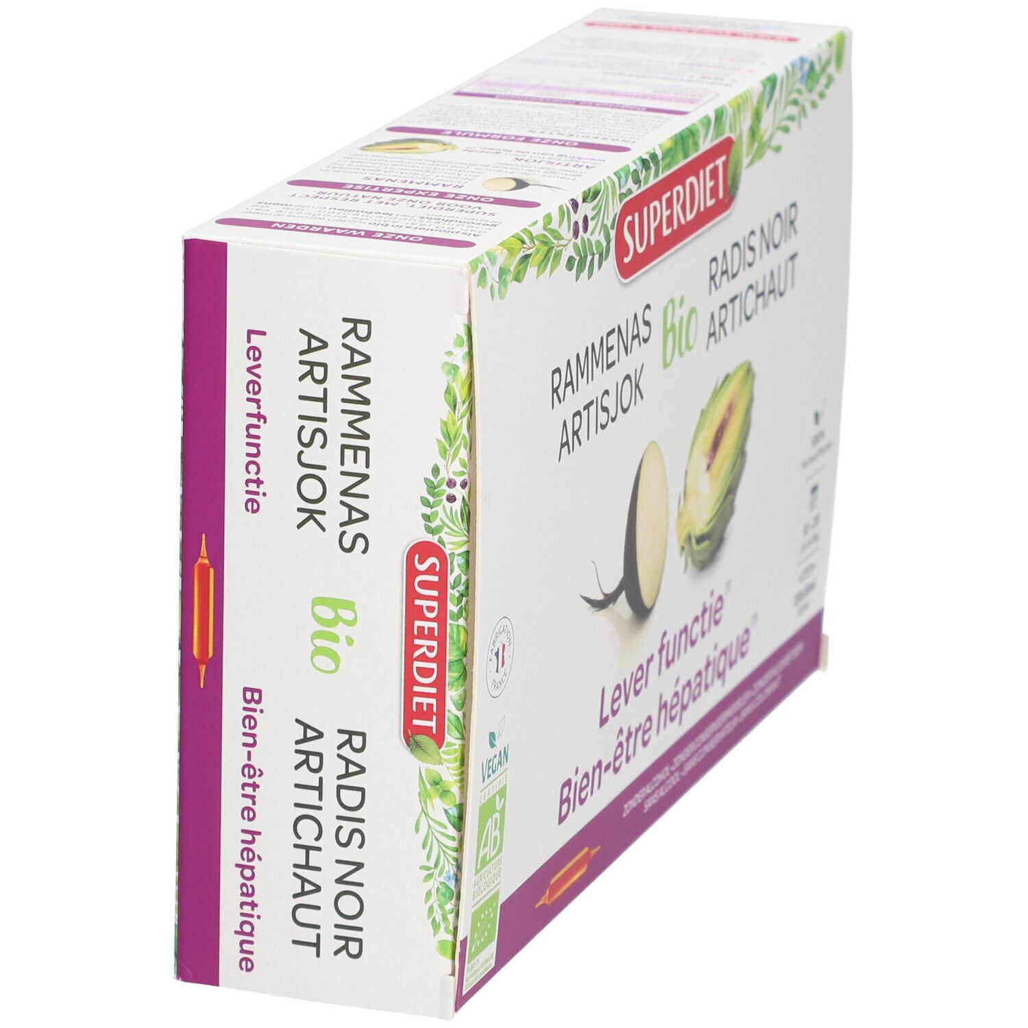 SUPER DIET Radis Noir - Artichaut Bio