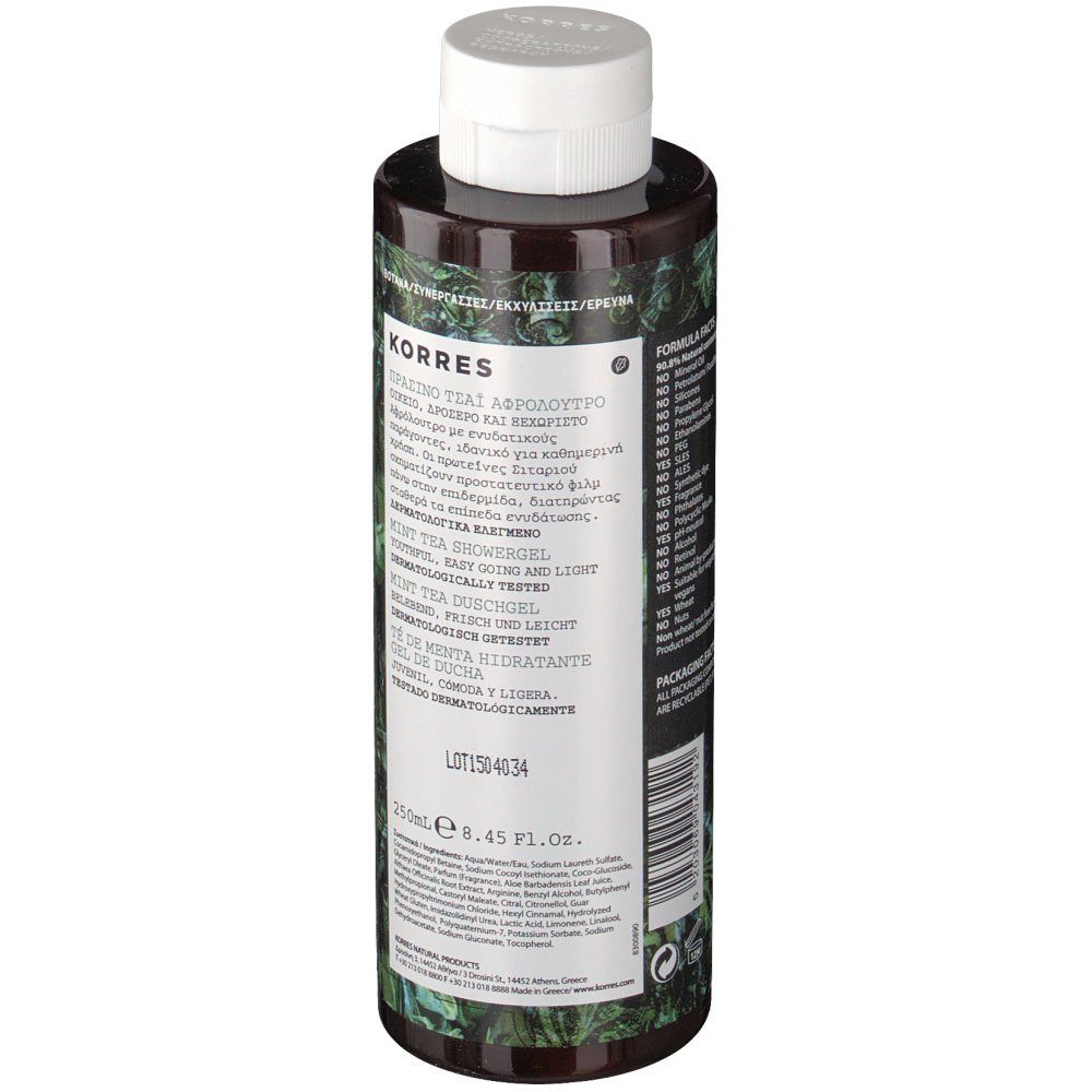 KORRES® Gel Douche Thé a la Menthe