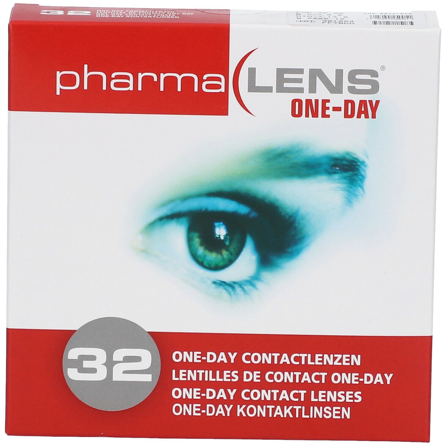 pharmaLENS® ONE-DAY Lentilles -2.00