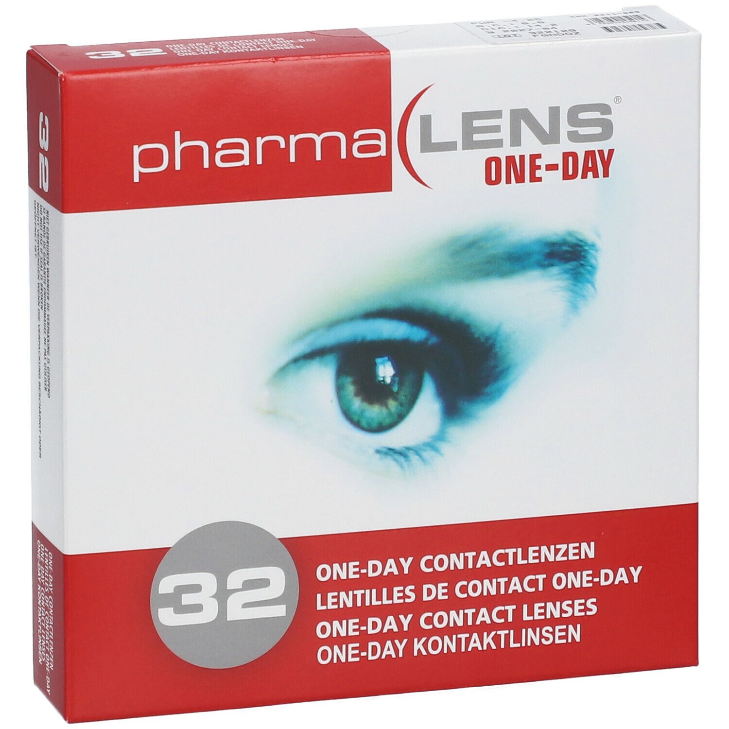 pharmaLENS® ONE-DAY Lentilles -4.25